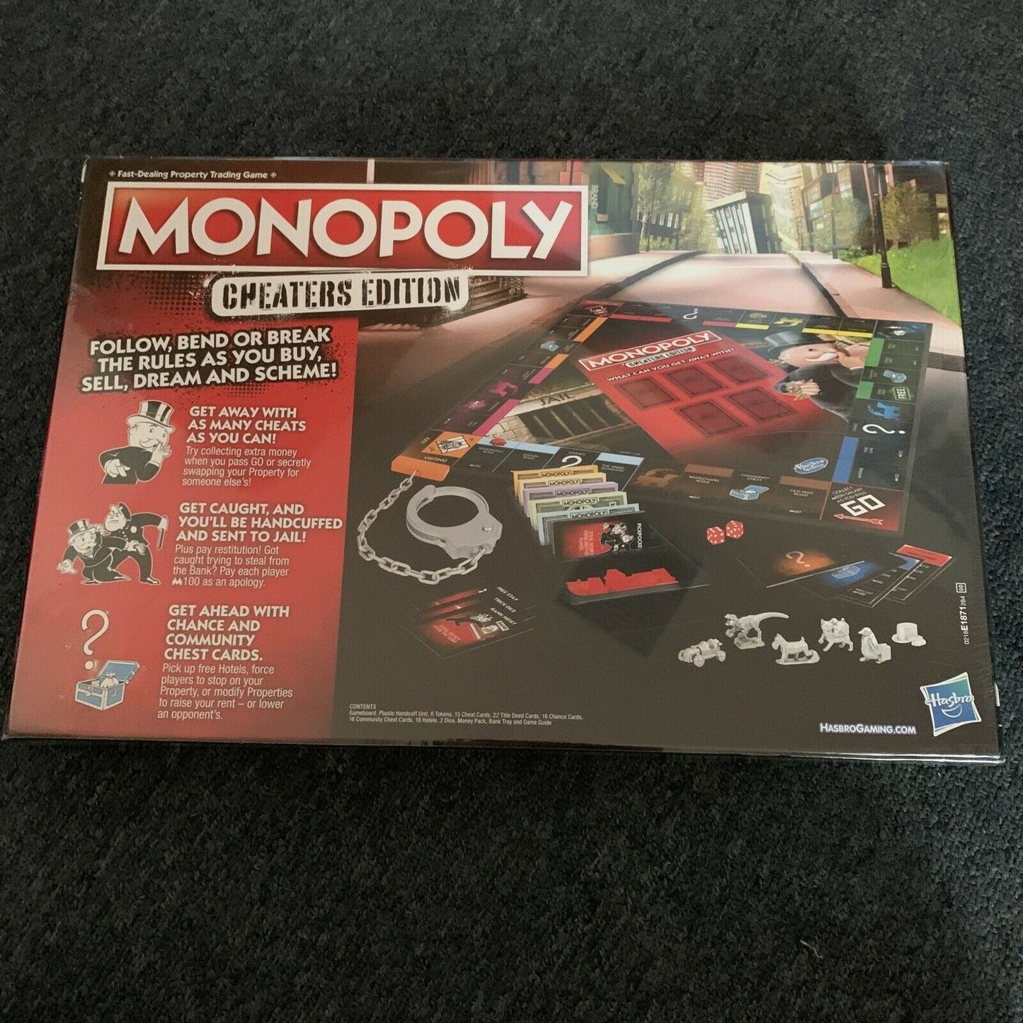 *New Sealed* Monopoly Cheaters Edition - Hasbro Board Game