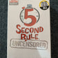 *New Sealed* 5 Second Rule Uncensored Adult Card Game - University Games
