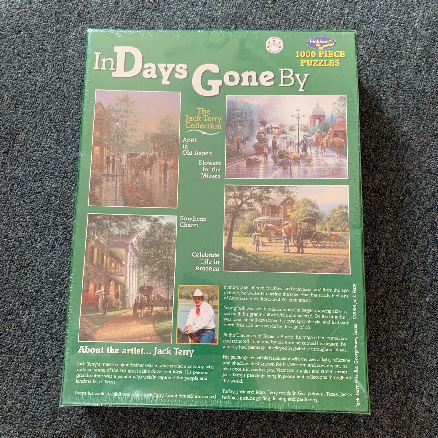 *New Sealed* In Days Gone By: Life in America - 1000 Piece Puzzle - Jack Terry