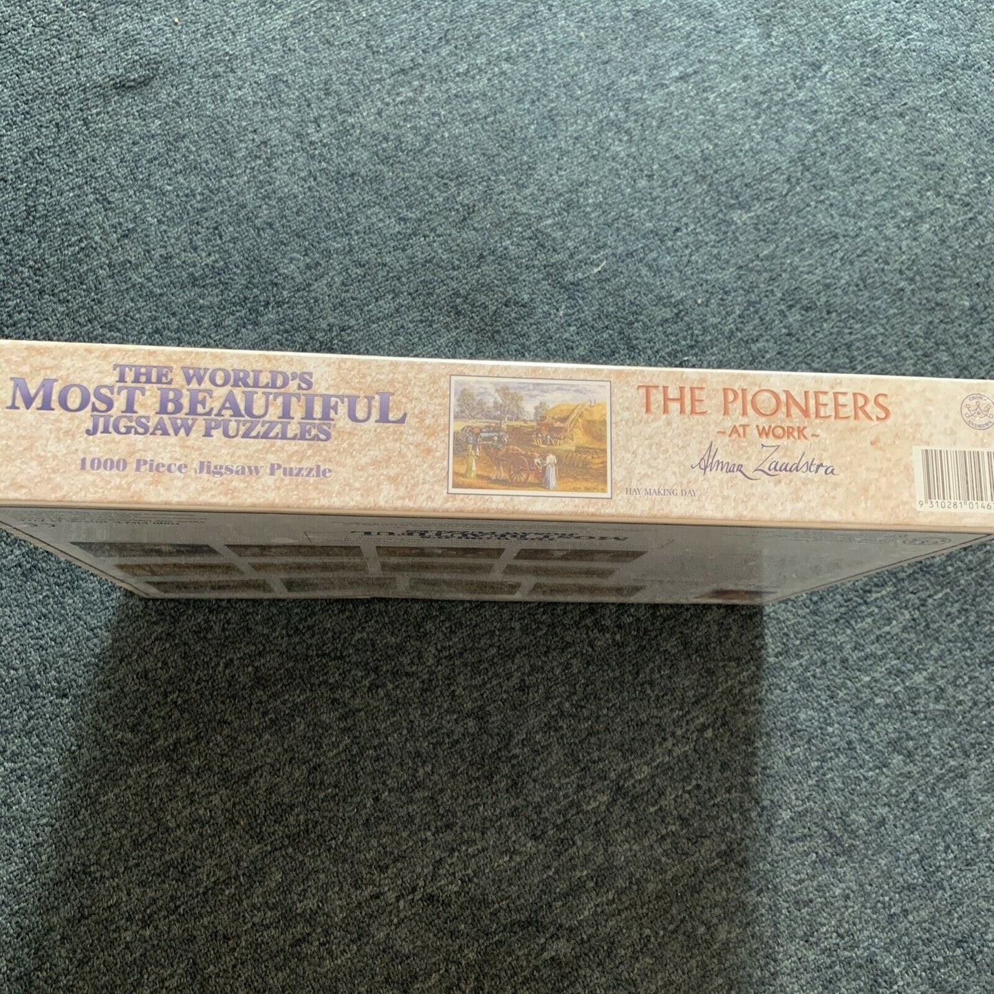 *NEW Sealed* Hay Making Day Alma Zaadstra 1000 piece Jigsaw Puzzle 49 x 68.5 cm