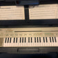 Yamaha Portasound PC-100 Electronic Keyboard w Hard Carry Case & Playcard System