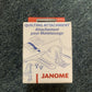 Janome Quilting Attachment - Walking Foot, Darning Foot, 1/4" Seam, Quilting Gui