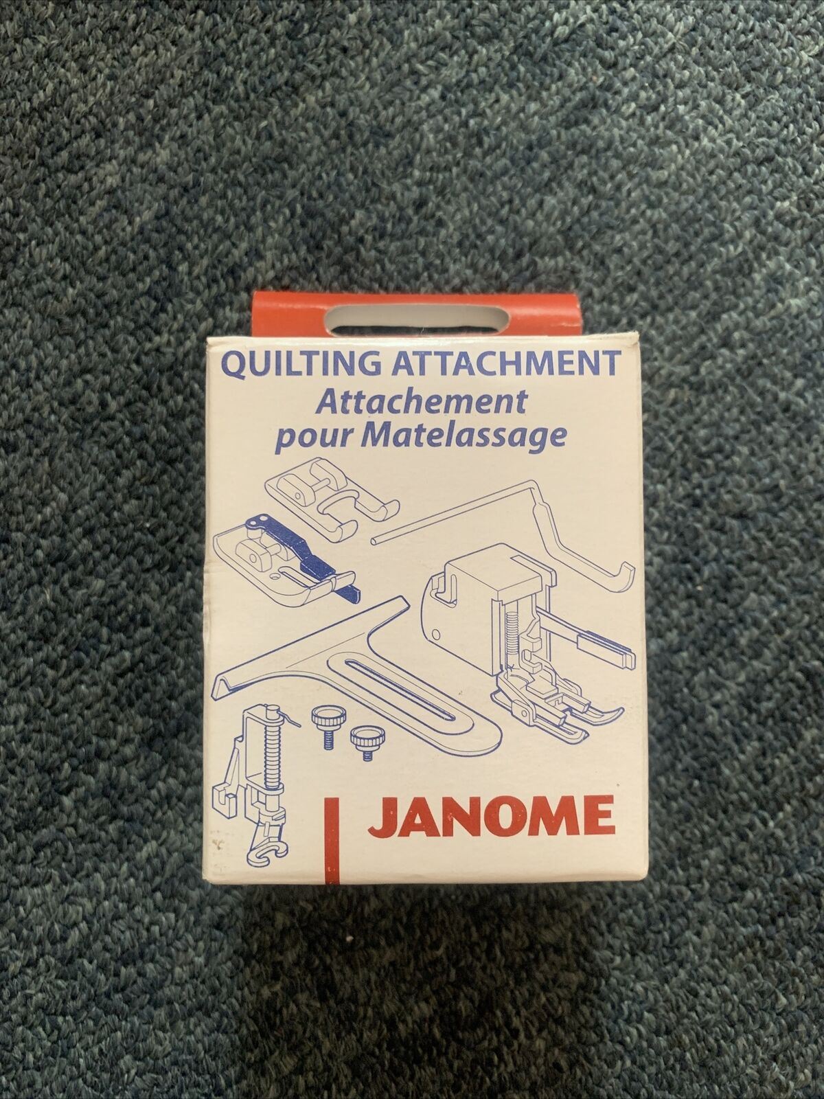 Janome Quilting Attachment - Walking Foot, Darning Foot, 1/4" Seam, Quilting Gui