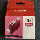 Genuine Canon 3E Magenta BCI-3eM Ink Cartridge Exp 2013/07