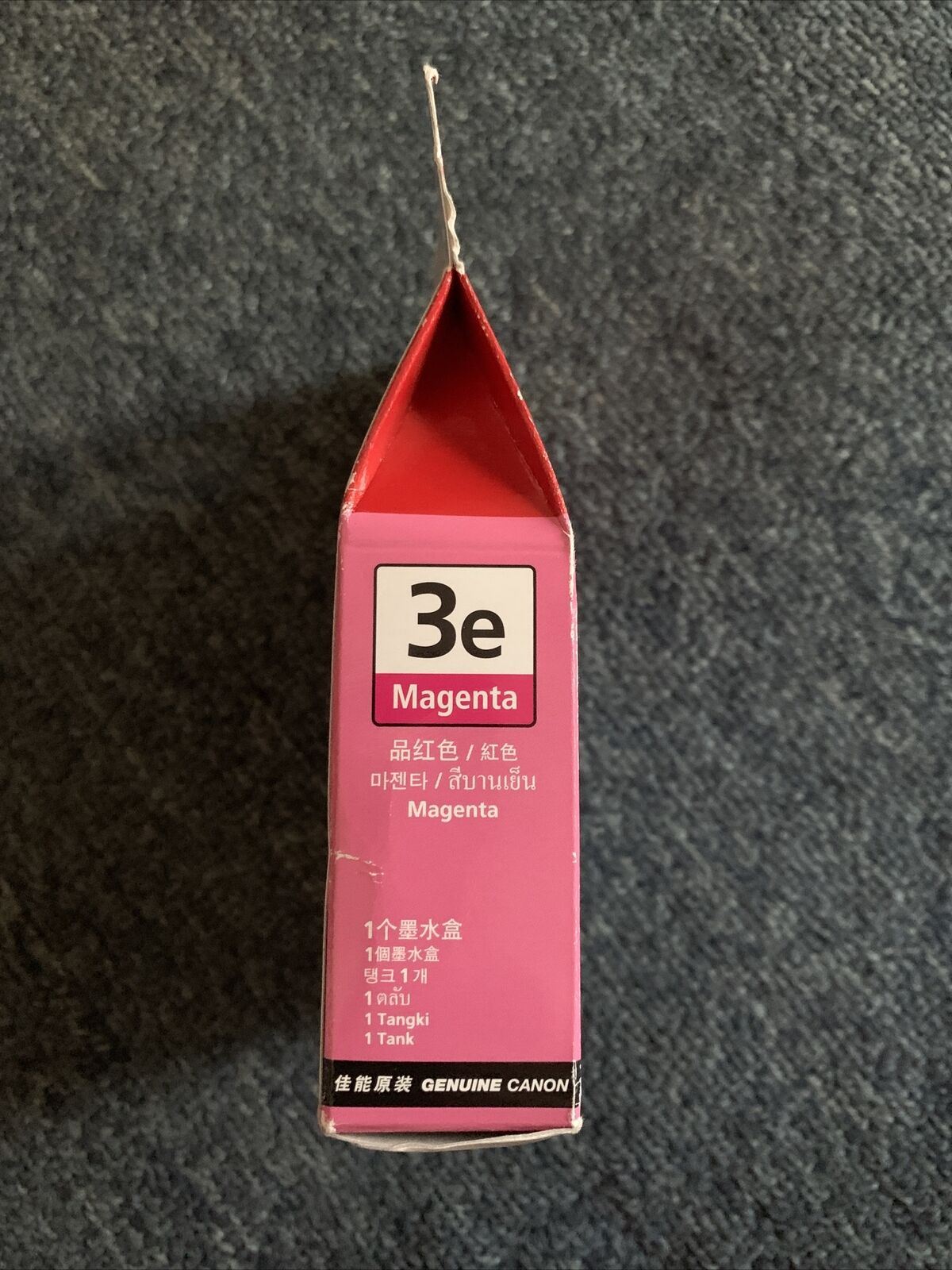 Genuine Canon 3E Magenta BCI-3eM Ink Cartridge Exp 2013/07