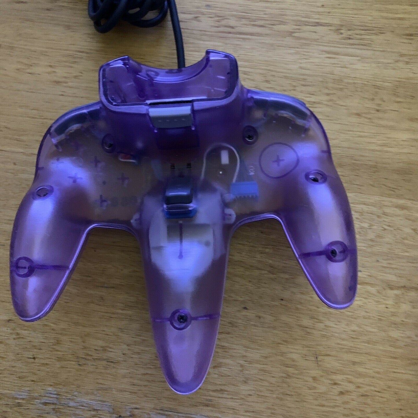 Genuine Authentic Nintendo 64 Controller Gamepad - Transparent Atomic Purple N64
