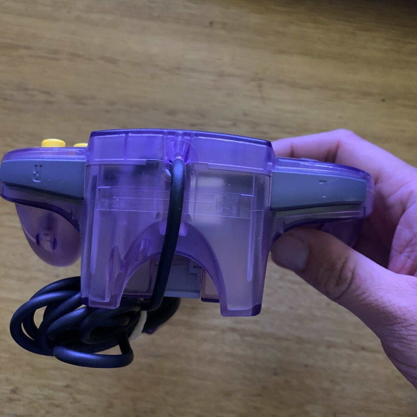 Genuine Authentic Nintendo 64 Controller Gamepad - Transparent Atomic Purple N64