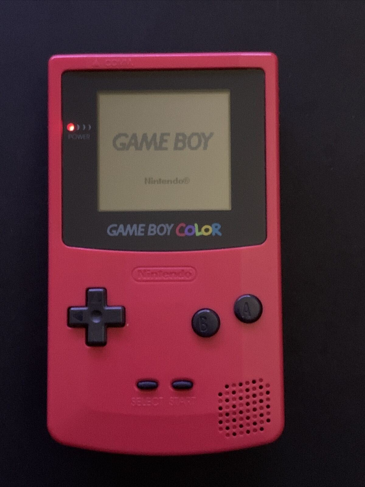 Nintendo Gameboy Color Red Nintendo Gameboy Color Red GBC Handheld Console CGB-001 – Retro Unit