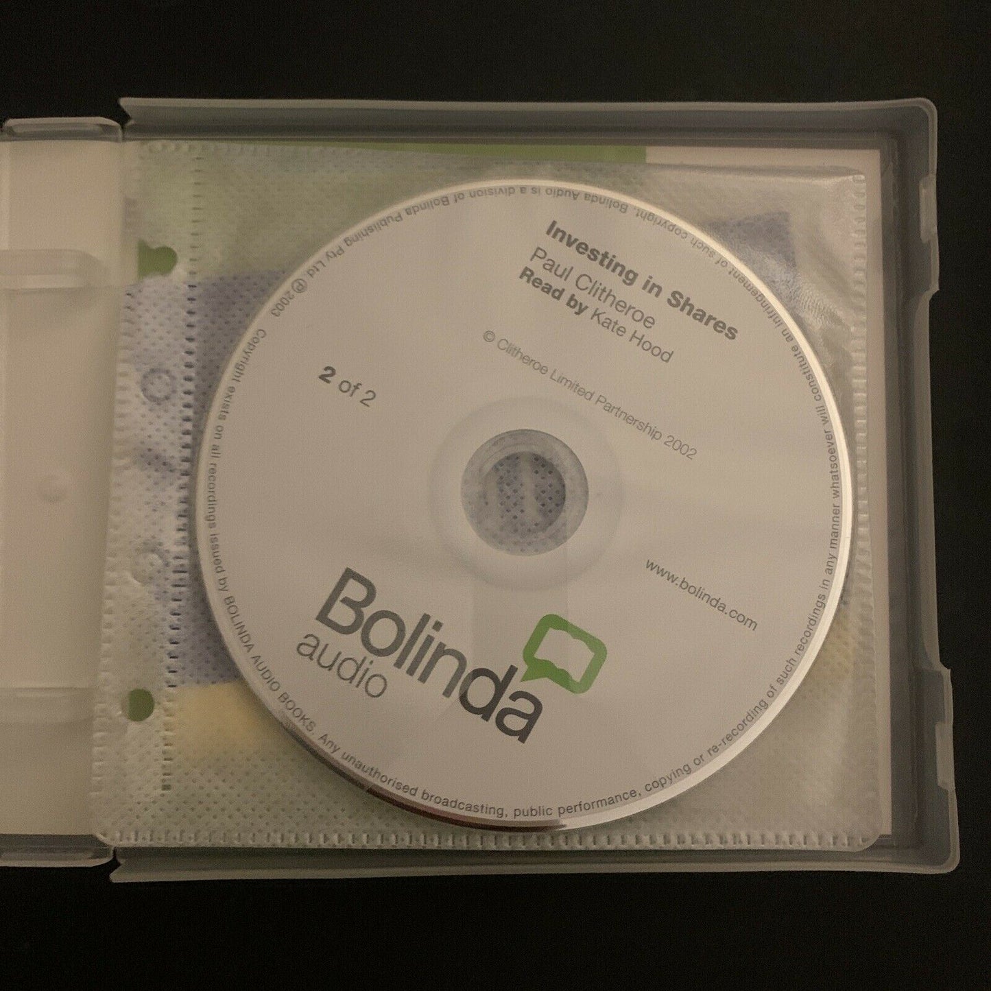 Investing in Shares & Properties by Paul Clitheroe (CD-Audio)