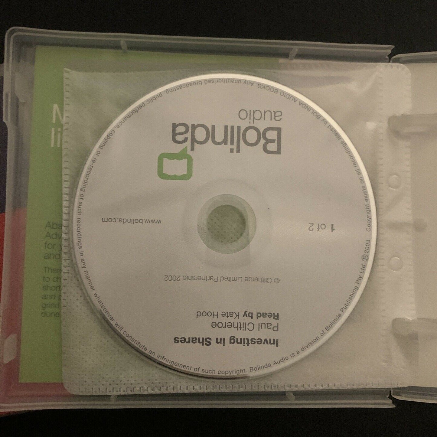 Investing in Shares & Properties by Paul Clitheroe (CD-Audio)