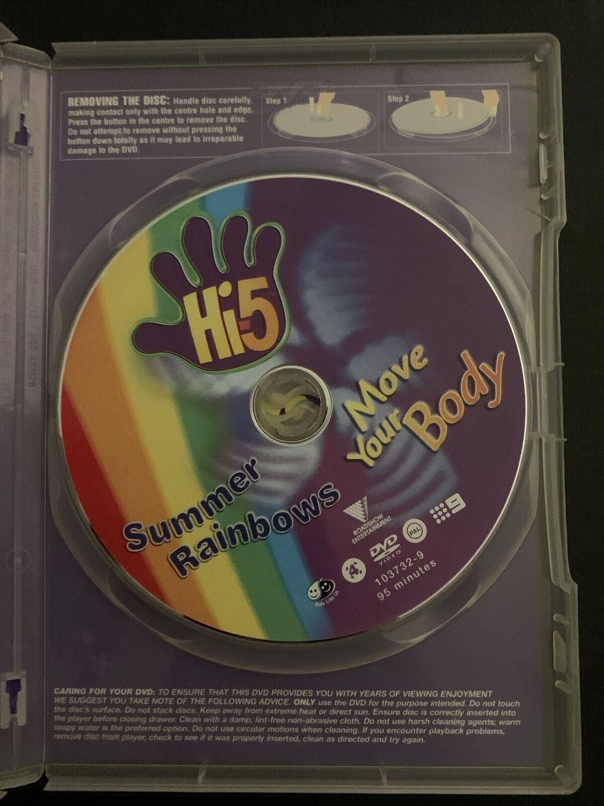 Hi-5 Summer Rainbows & Move Your Body (DVD) Region 4