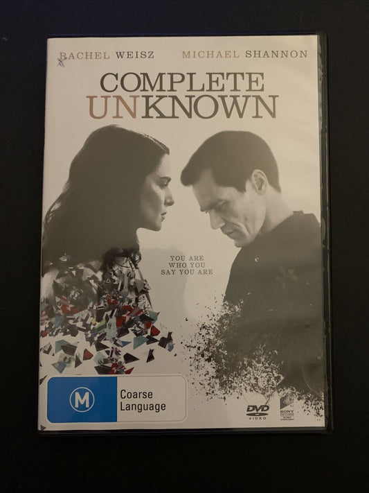 Complete Unknown (DVD, 2016) Erin Darke, Rachel Weisz, Hansel Tan. Region 4&2