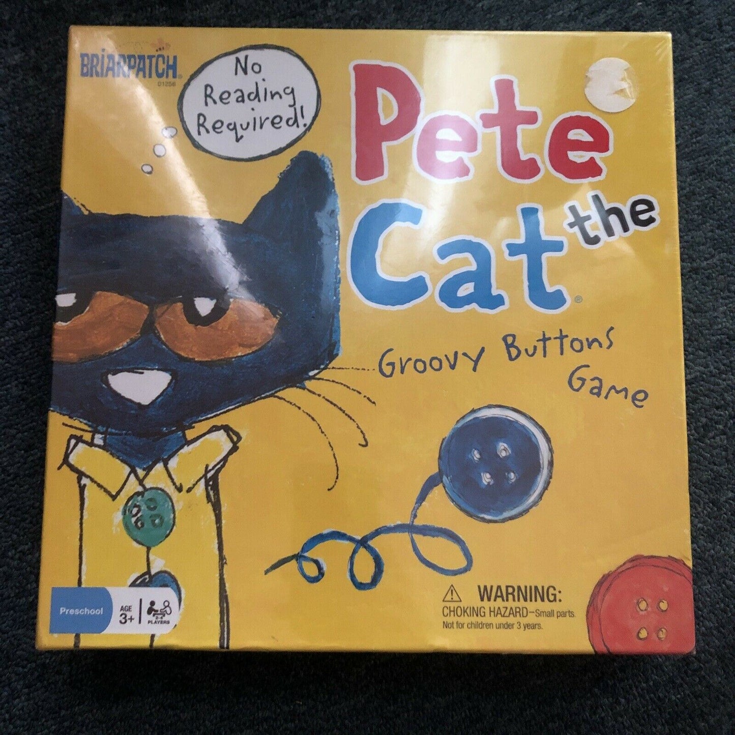 *New Sealed* Pete The Cat Groovy Buttons Game - Board Game