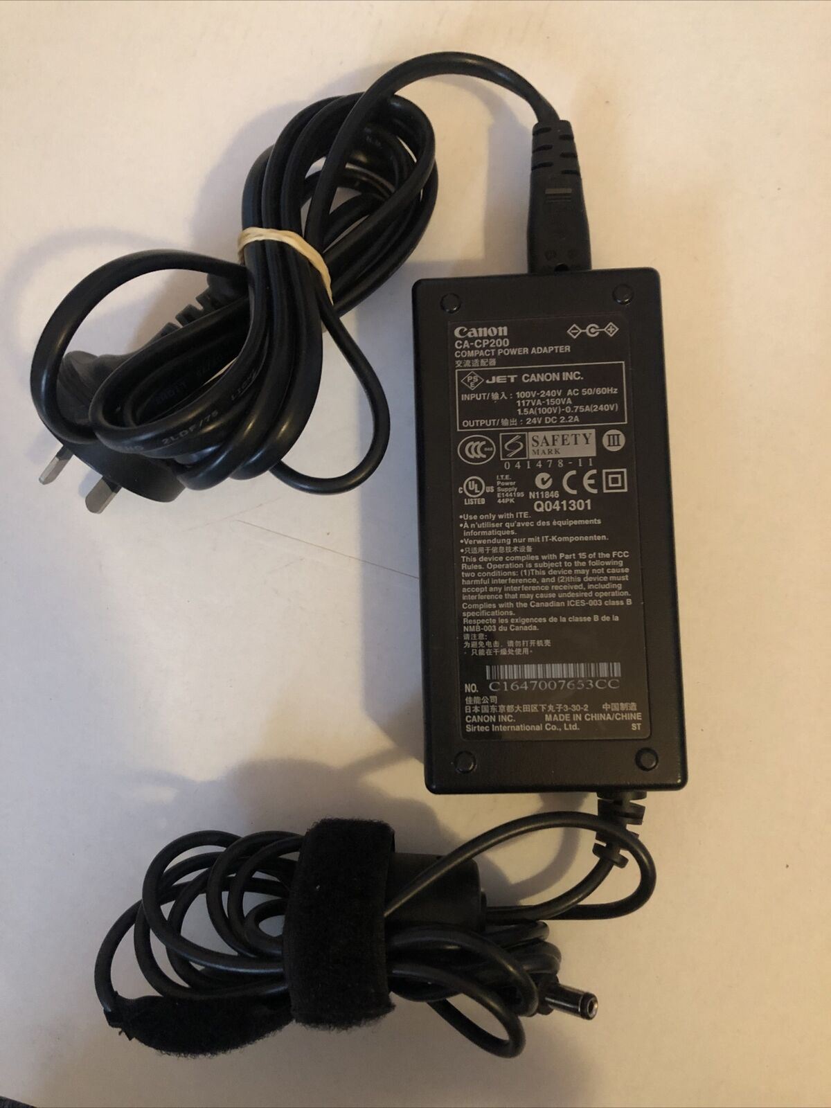 Genuine Canon CA-CP200 Compact Power Adapter 24v 2.2a AC Adapter