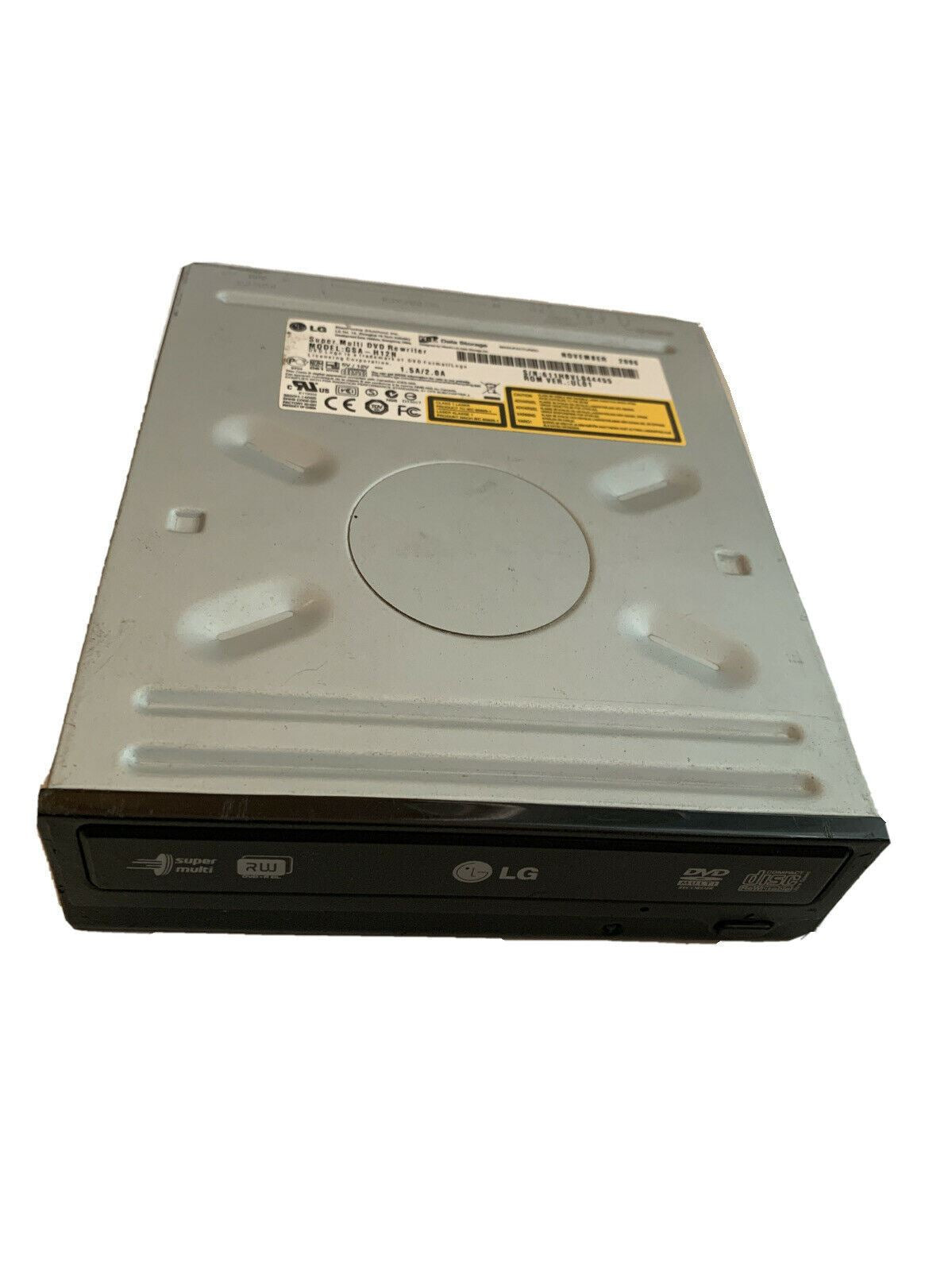 LG DVD Multi Recorder Drive GSA-H12N DVD±RW (±R DL) / DVD-RAM Internal IDE
