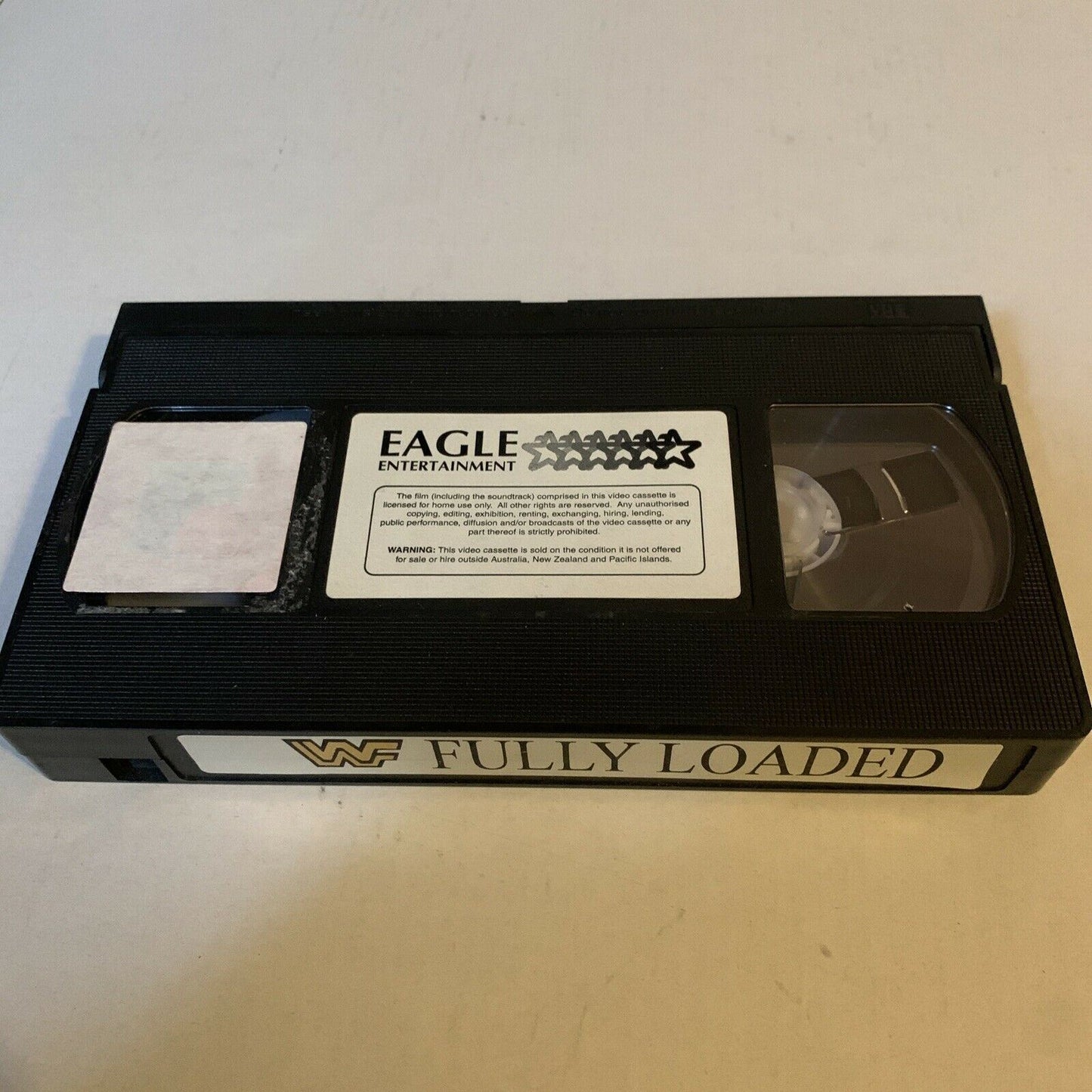 WWF Fully Loaded VHS PAL 1998 Triple H DX Ken Shamrock vs Owen Hart Wrestling