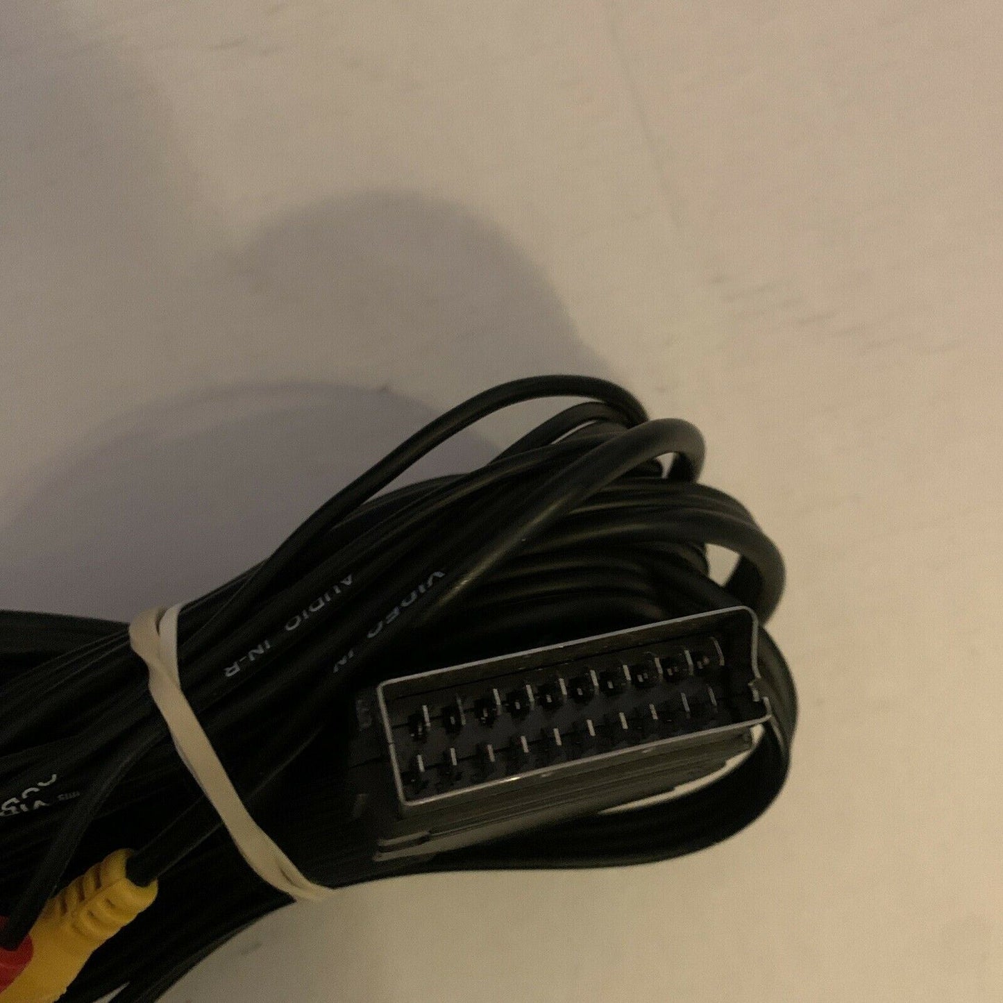 SCART to RCA Video/Audio In & Out Cable