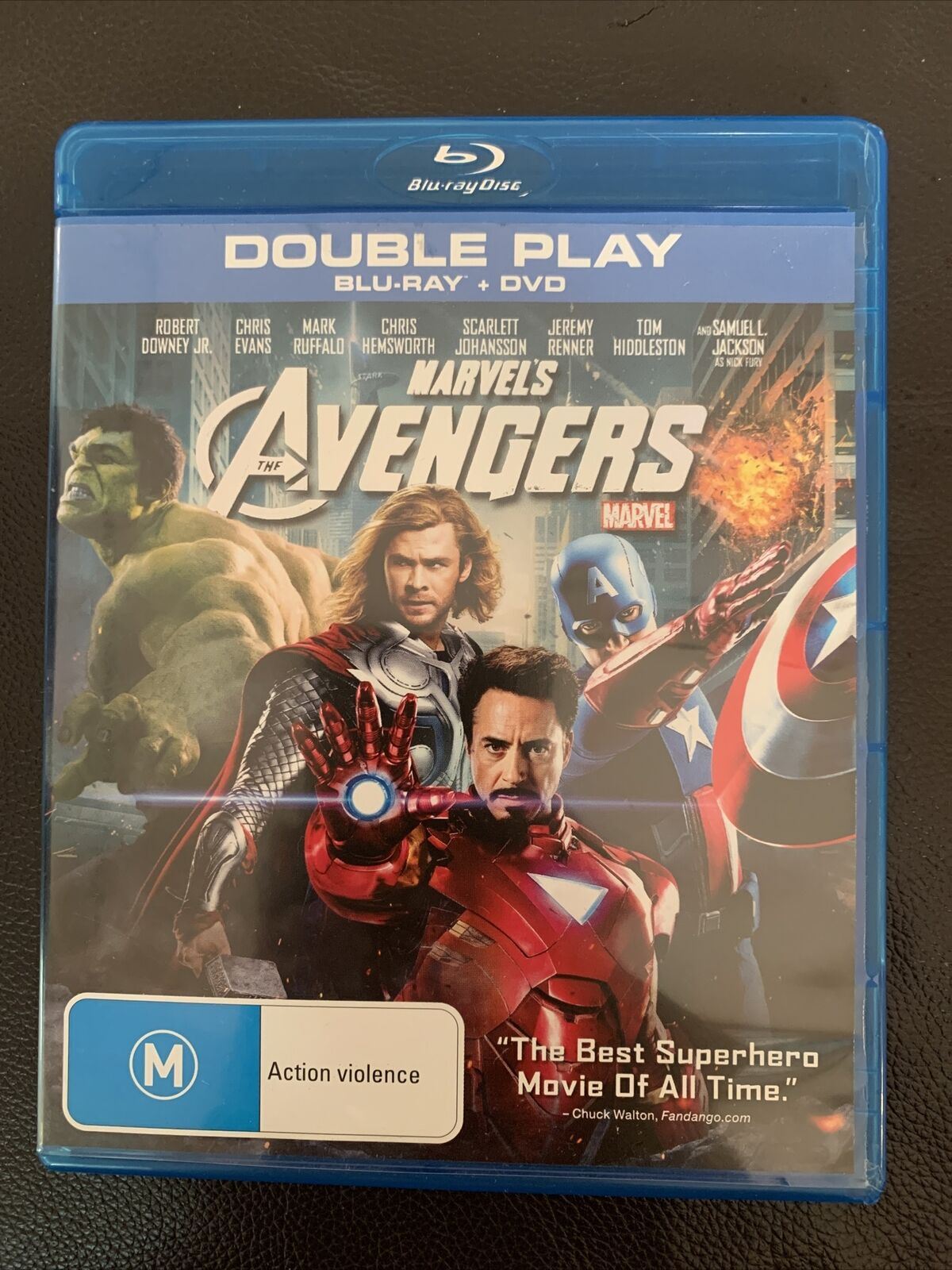 The Avengers (Blu-ray, 2012) Robert Downey Jnr, Chris Hemsworth, Chris Evans