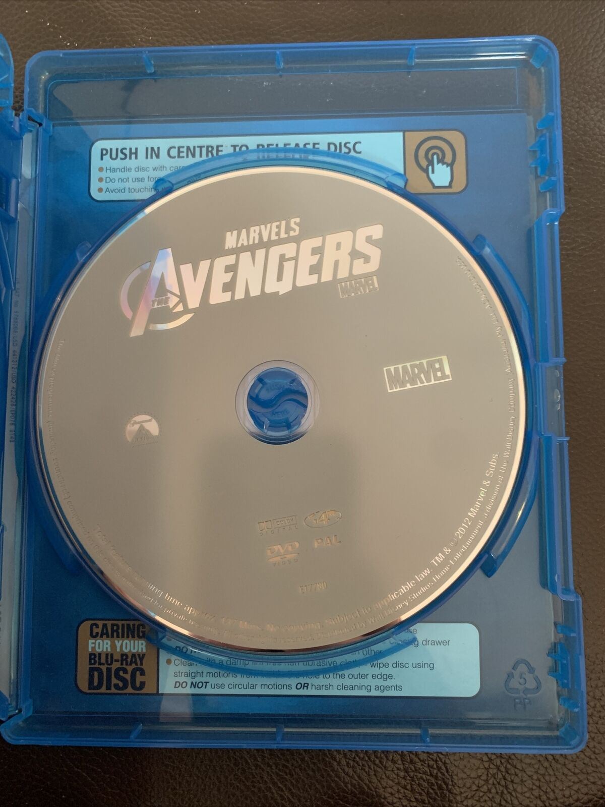 The Avengers (Blu-ray, 2012) Robert Downey Jnr, Chris Hemsworth, Chris Evans