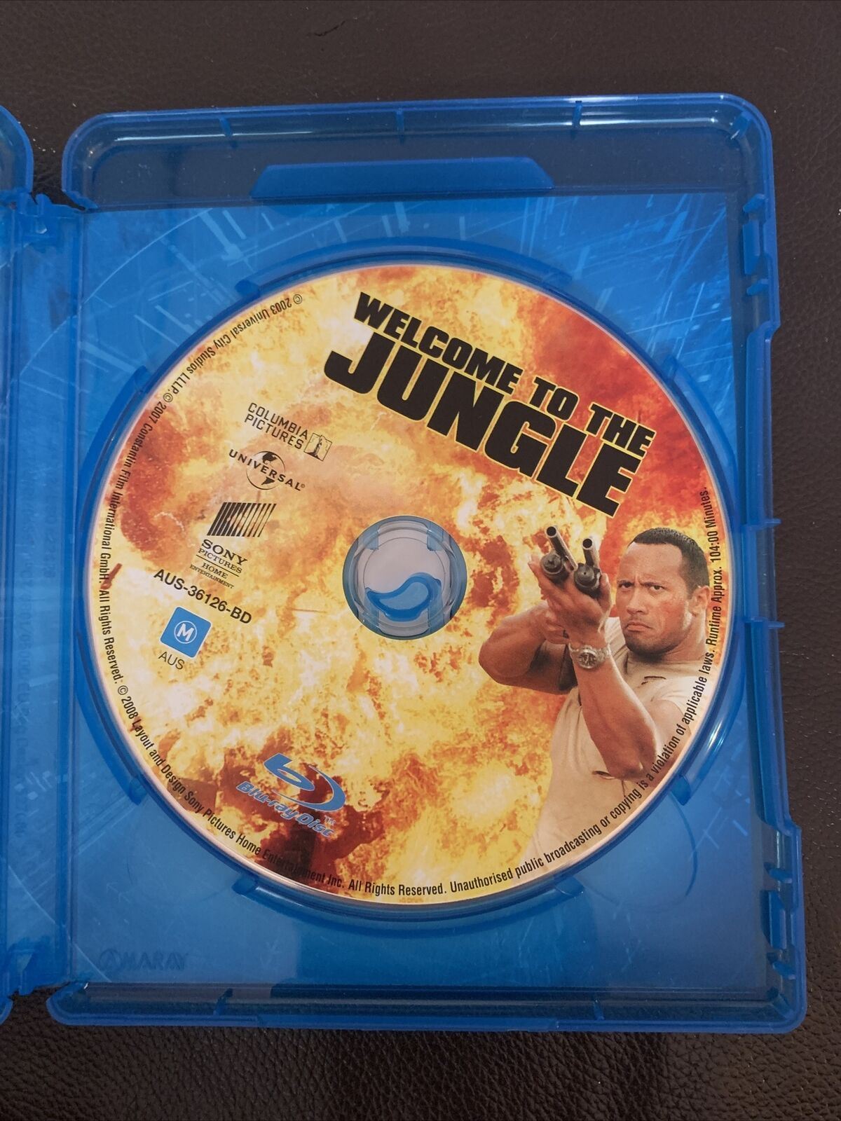 Jumanji: Welcome To The Jungle (Blu-ray, 2017) Dwayne Johnson, Kevin Hart