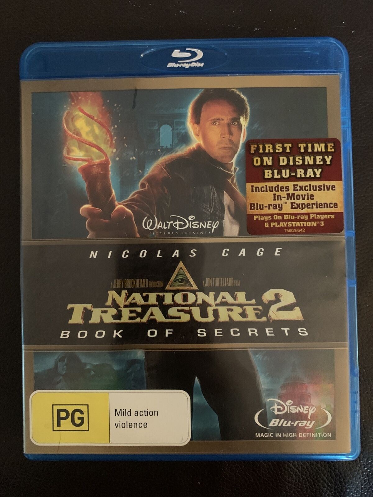 National Treasure 2 - Book Of Secrets (Blu-ray, 2007) Nicolas Cage. Region B
