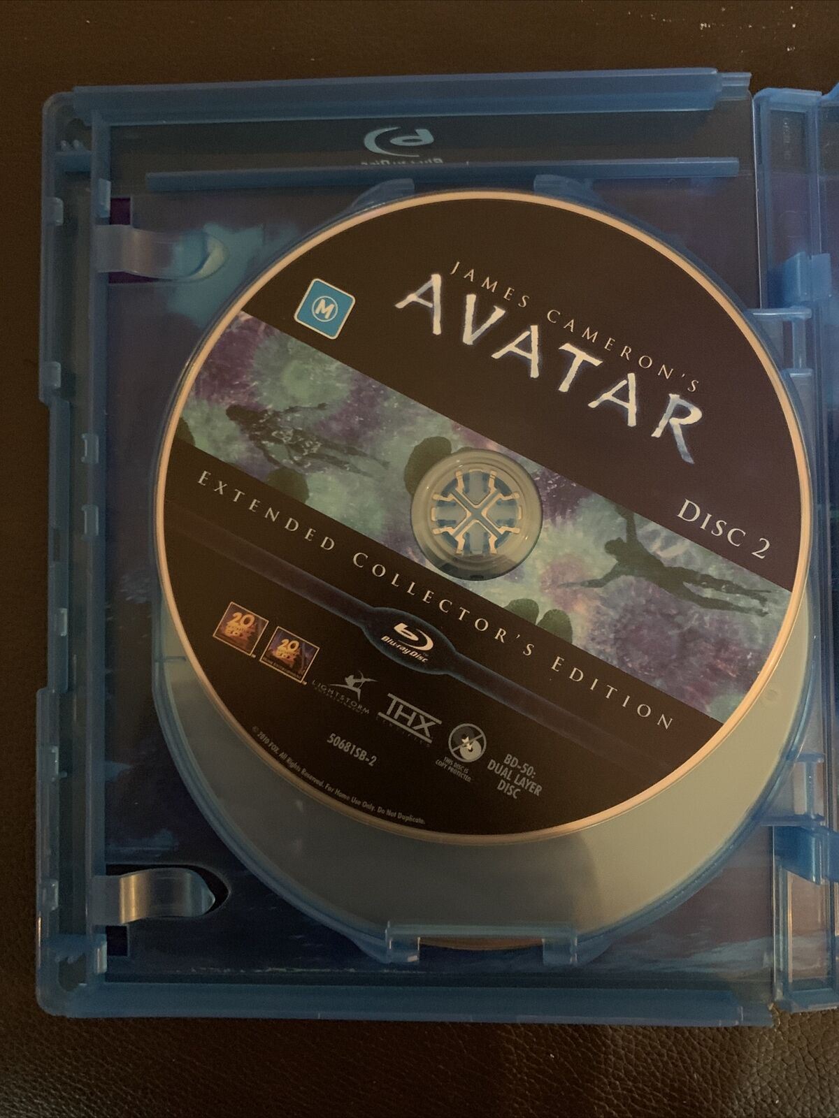 Avatar (Blu-ray, 2009, 3-Disc Set) Sam Worthington, Sigourney Weaver. Region B