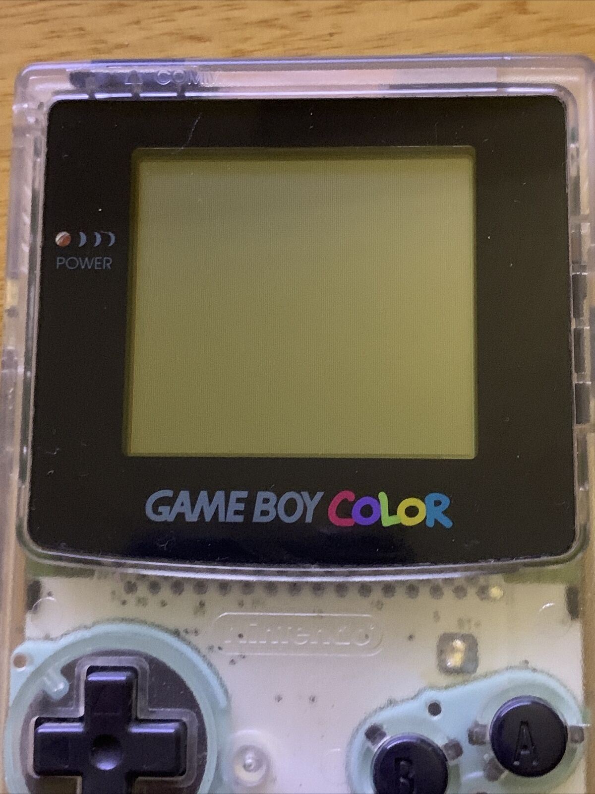 Nintendo Gameboy Color Handheld System - Clear Transparent – Retro Unit