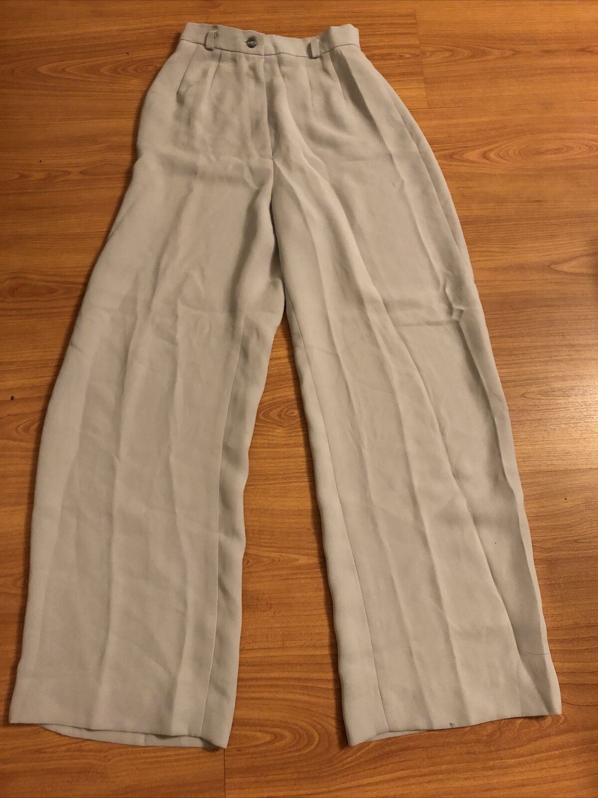 Canotto Women's Light Grey Flare Pants Size 5