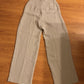 Canotto Women's Light Grey Flare Pants Size 5