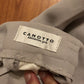 Canotto Women's Light Grey Flare Pants Size 5
