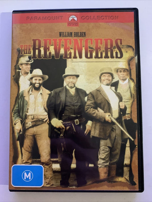 The Revengers (DVD, 1972) William Holden, Ernest Borgnine, Woody Strode. Region4