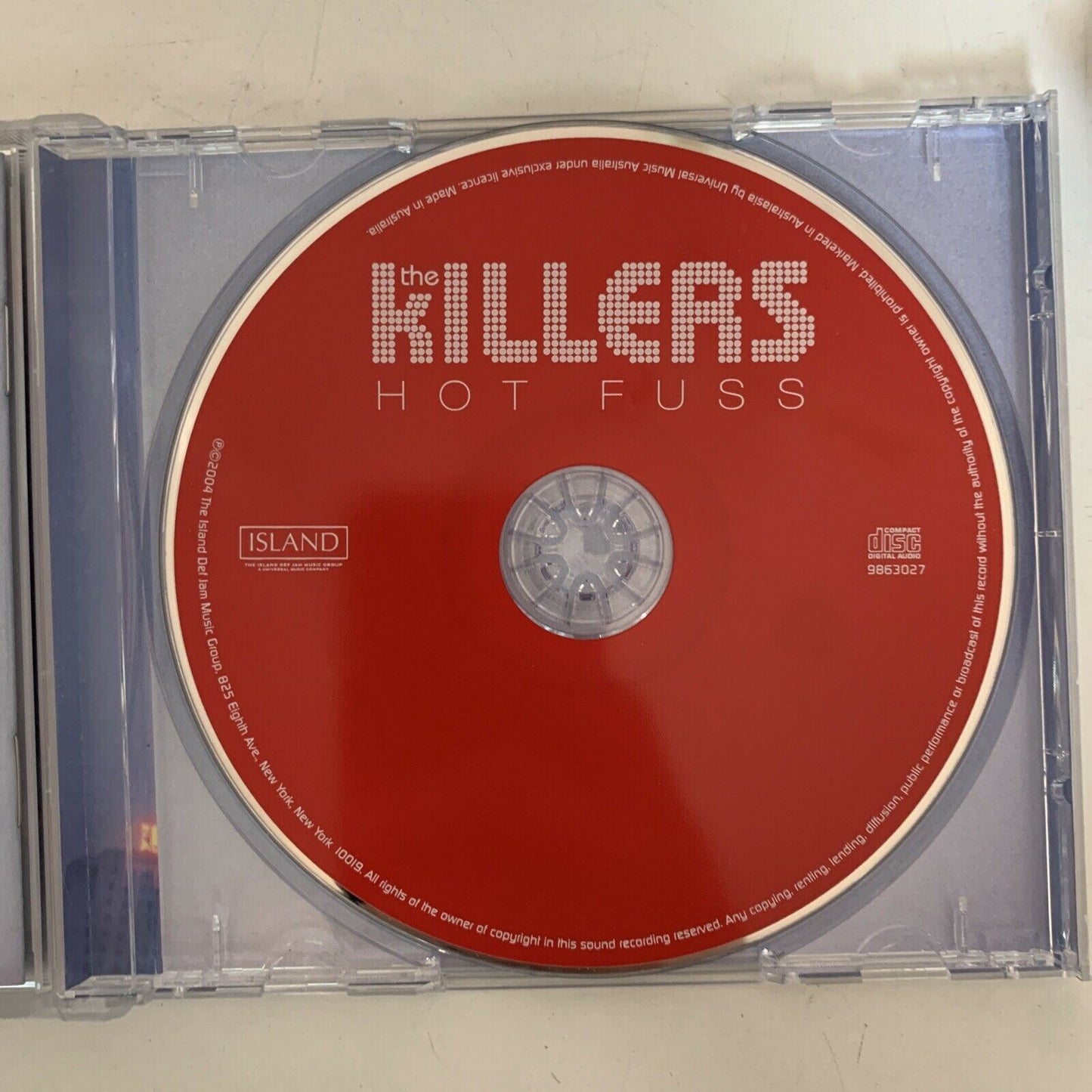 The Killers – Hot Fuss (CD, 2004) Album