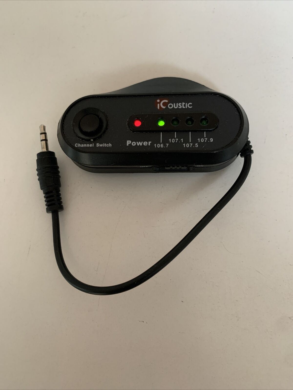 Icoustic FM Transmitter IC073 3.5mm plug