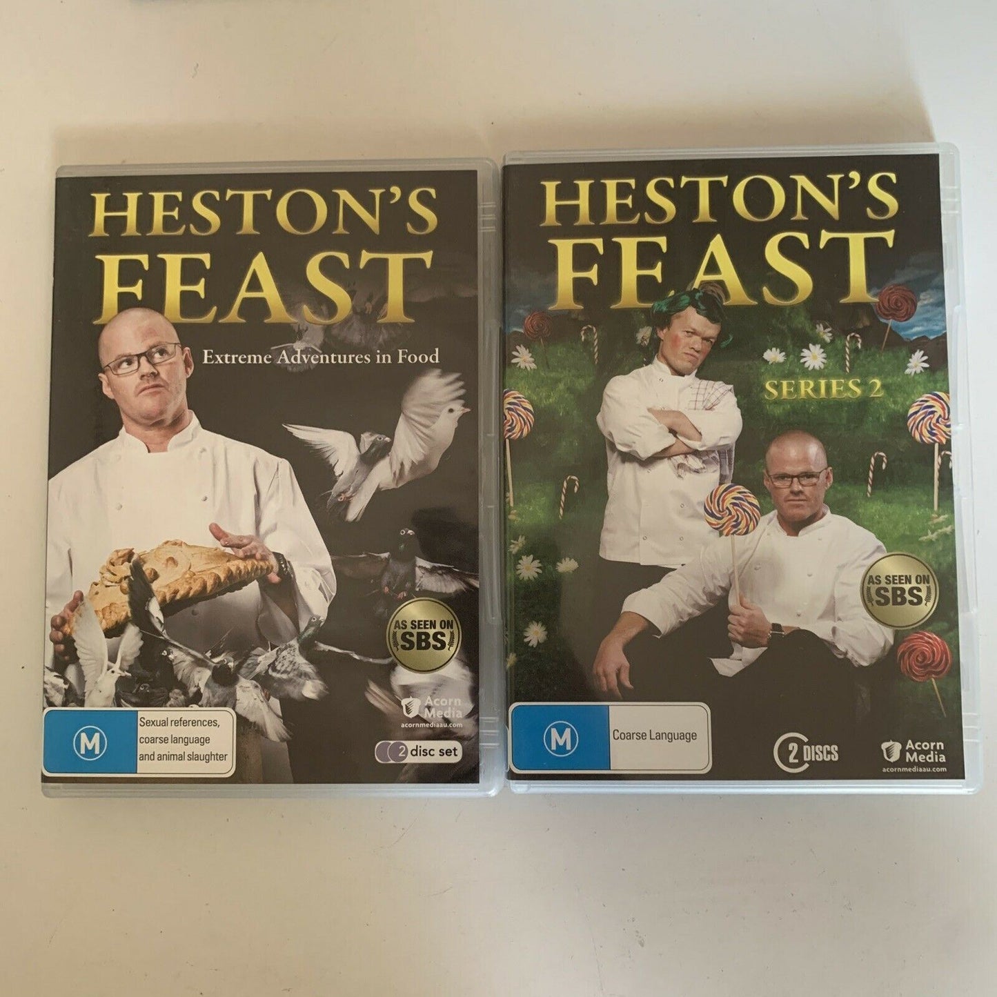 Heston's Feast - The Complete Series 1 & 2 (DVD) All Regions