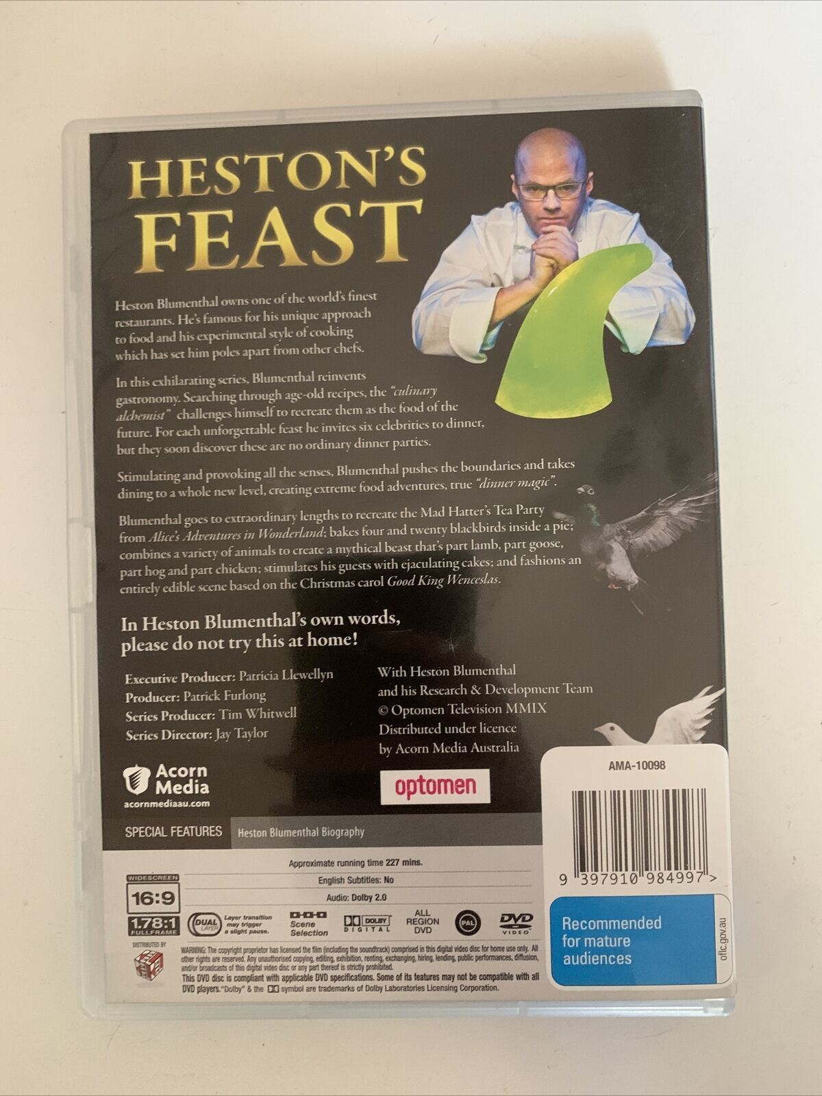 Heston's Feast - The Complete Series 1 & 2 (DVD) All Regions