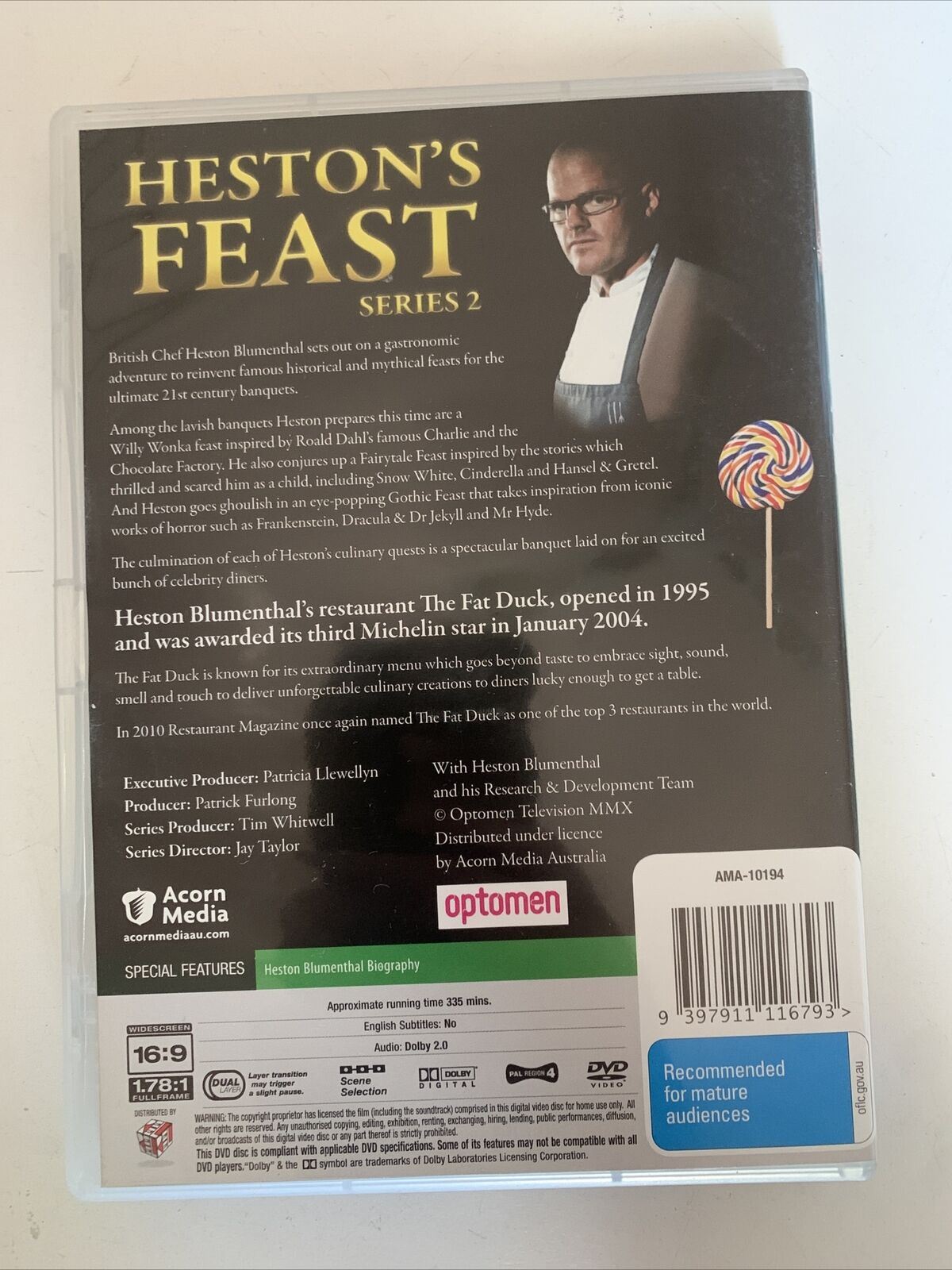 Heston's Feast - The Complete Series 1 & 2 (DVD) All Regions