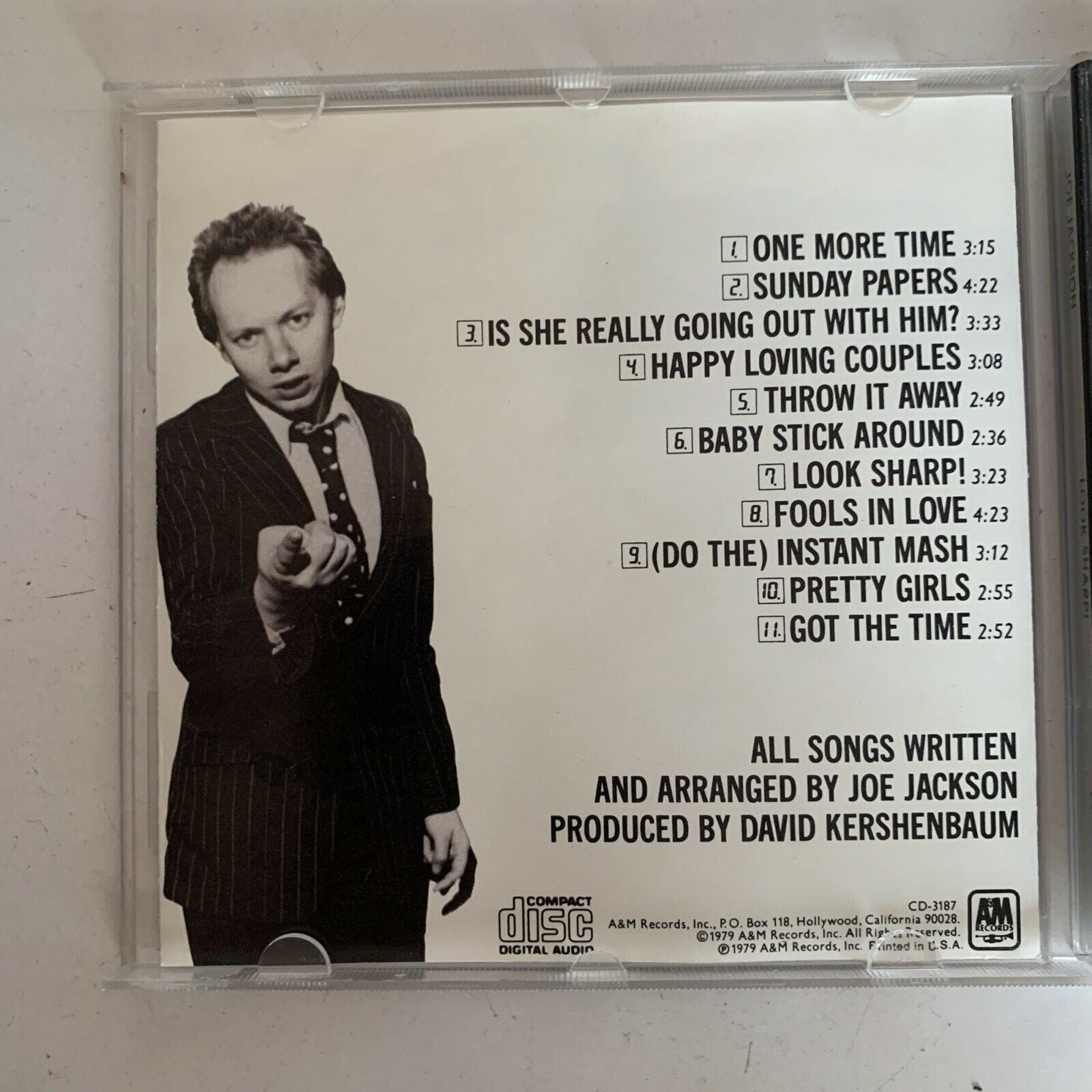 Joe Jackson – Look Sharp! (CD, 1979) Album – Retro Unit