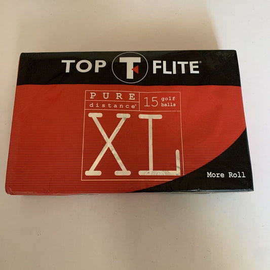 15 PK Top Flite XL Pure Distance Golf Balls
