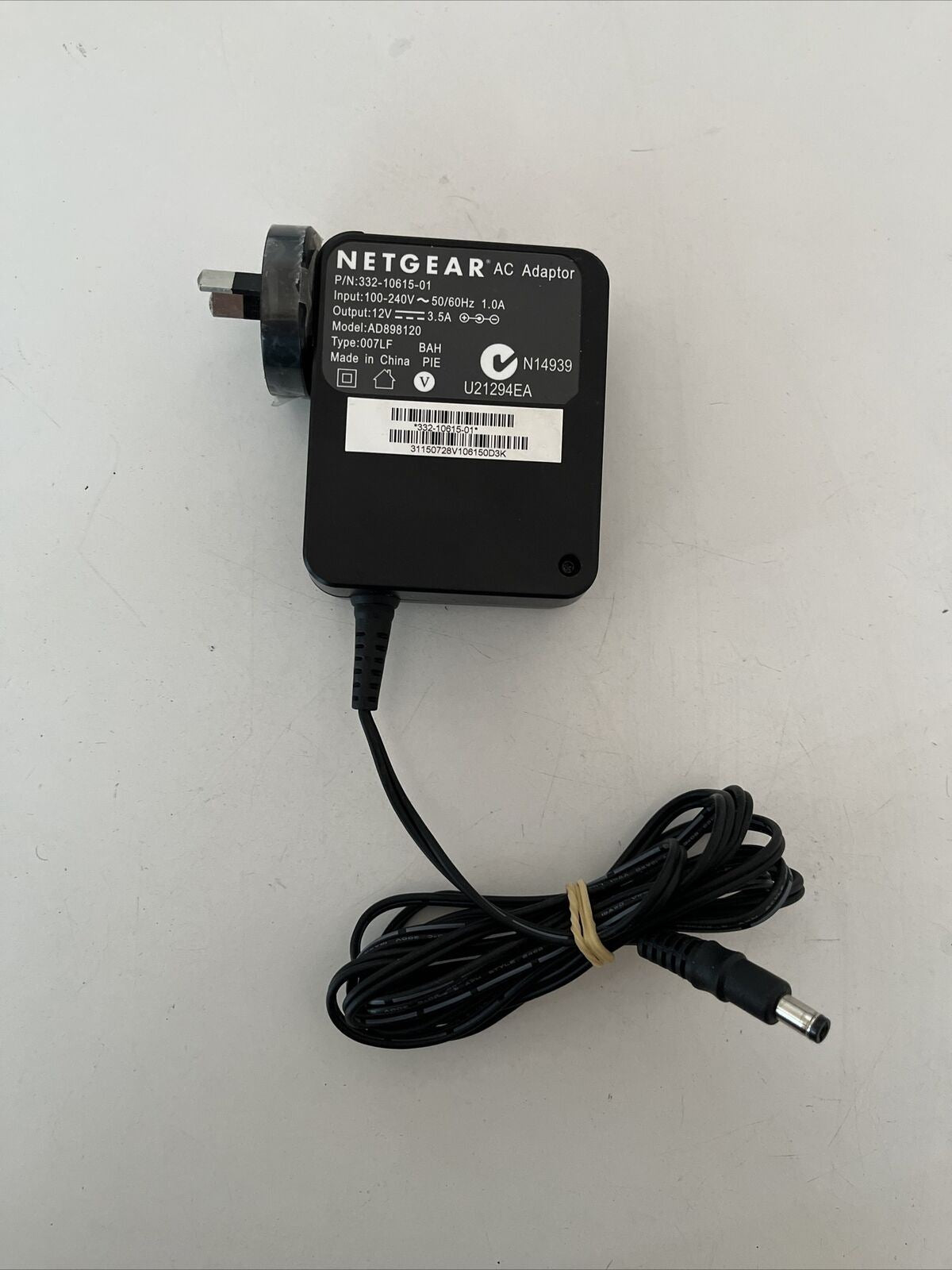 Genuine Netgear 332-10615-01 AC Adaptor AD898129 Power Supply 12v 3.5A