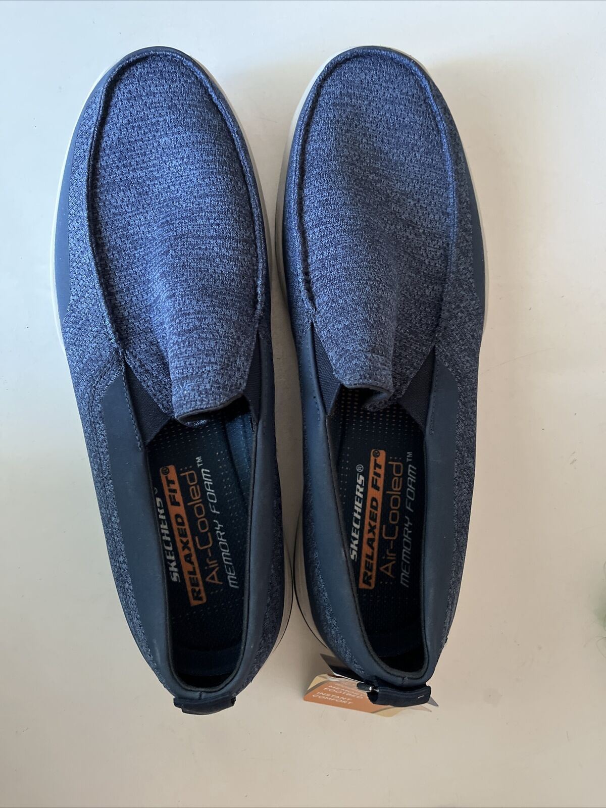 Skechers Relaxed Fit Aircooled Memory Foam Shoes UK 10 US11 EUR45 