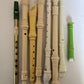 7x Lot Recorders And Irish Whistle