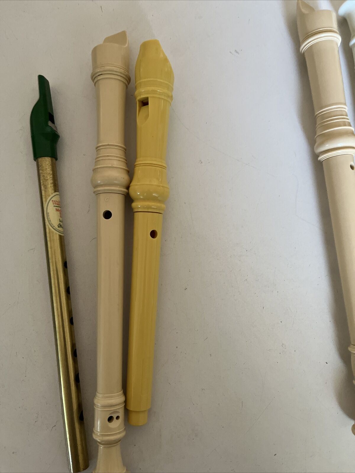 7x Lot Recorders And Irish Whistle