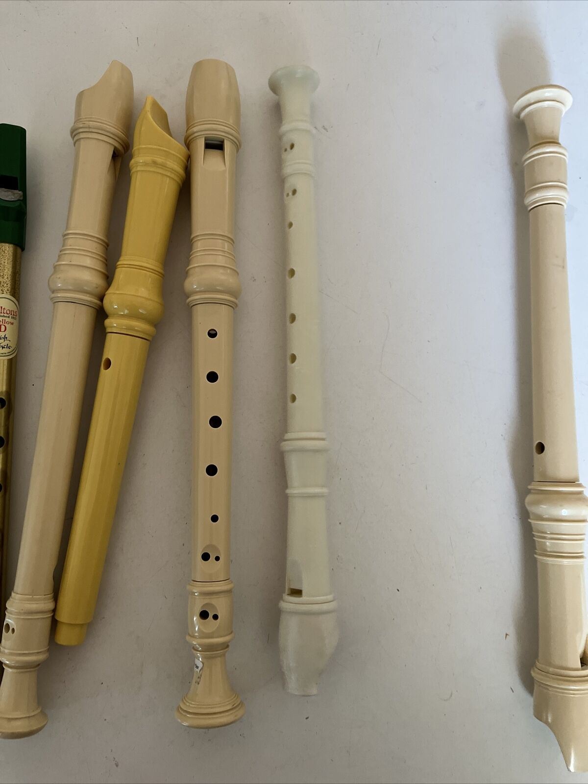 7x Lot Recorders And Irish Whistle