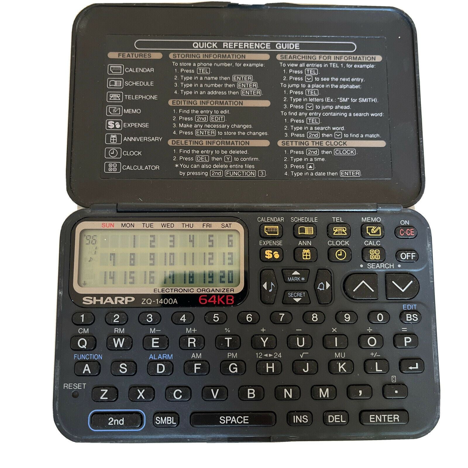 Sharp Electronic Organiser Z1-1490A – Retro Unit