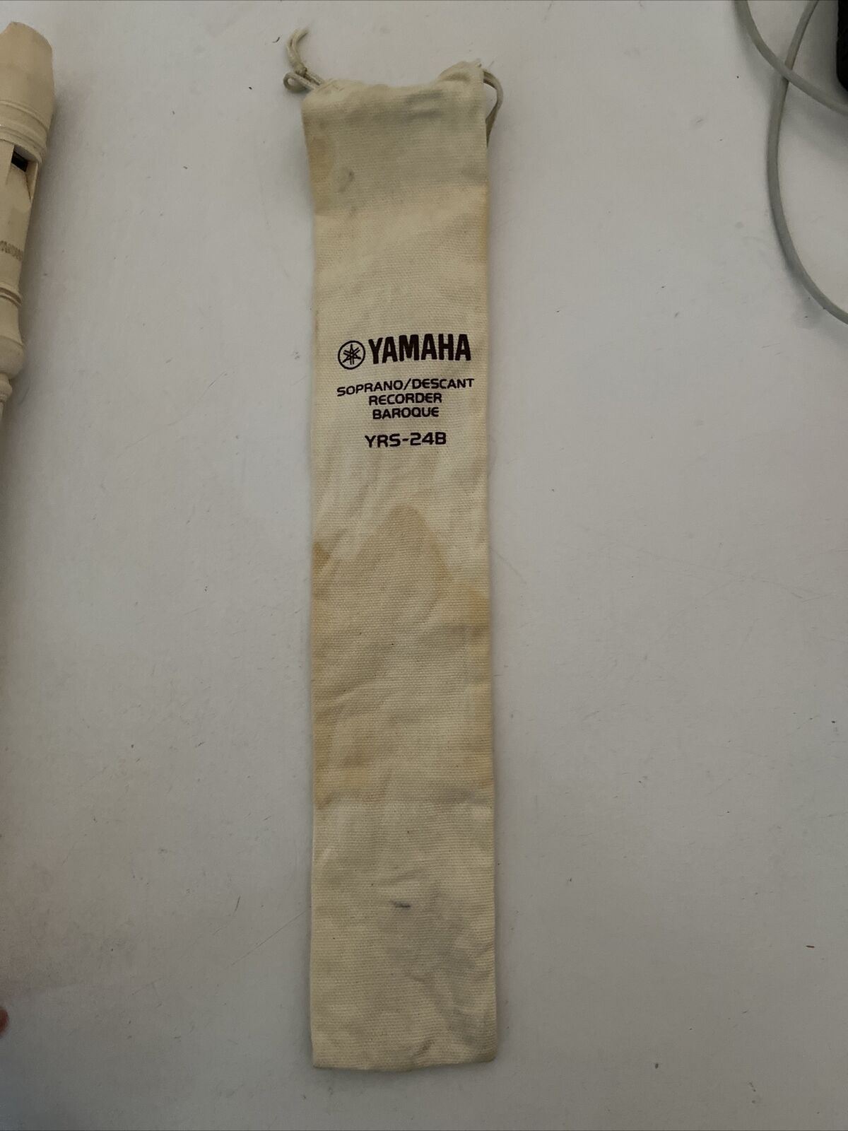 Yamaha Recorder Soprano / Descant Baroque YRS-24B  School Music + extra recorder