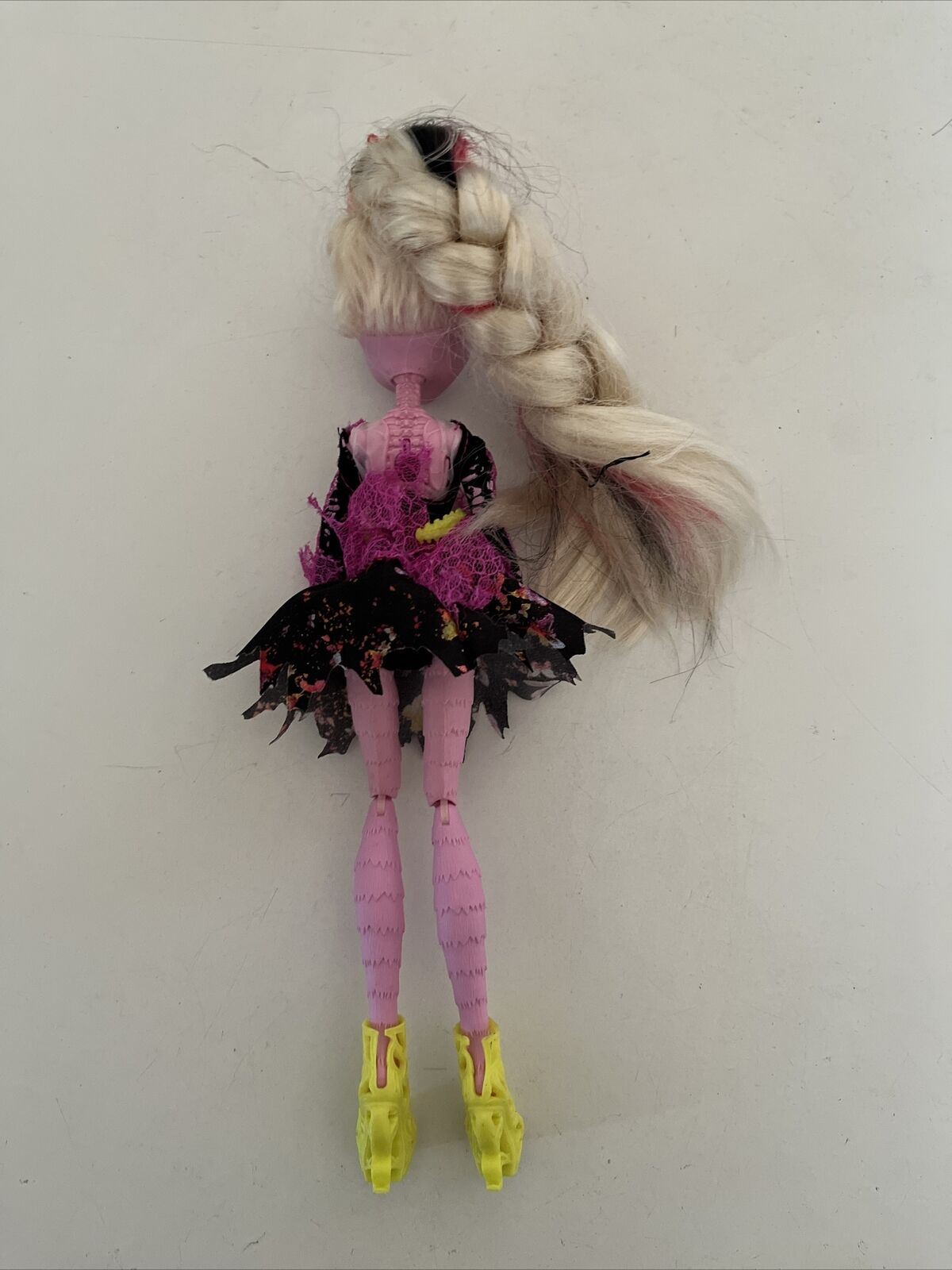 Monster High Freaky Fusion Bonita Femur Doll Hybrid Skeleton no wings