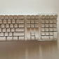 Apple Wireless Keyboard A1016 -Turns on but untested. Sold for parts or repair