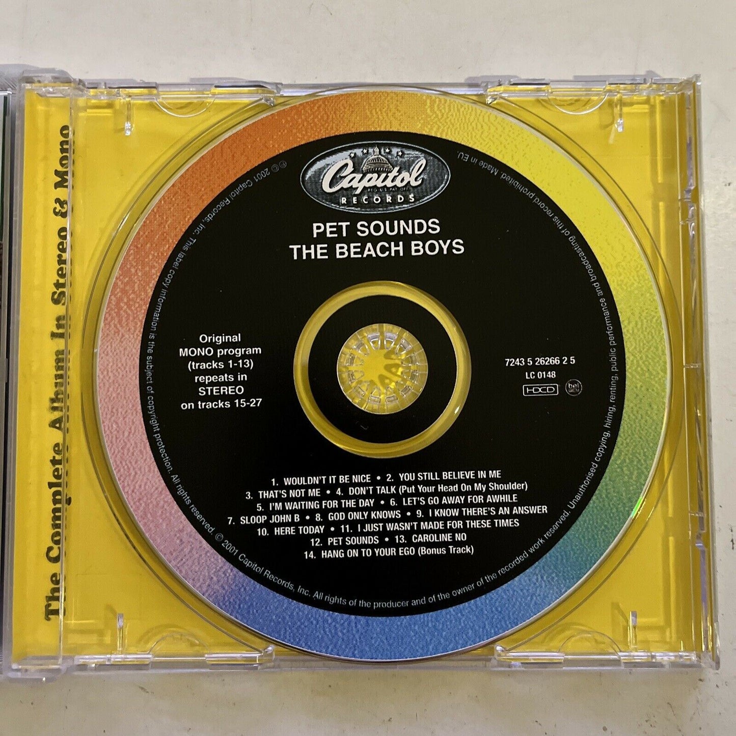 The Beach Boys – Pet Sounds [Remaster]  (CD, 1966) HDCD Version Limited Edition