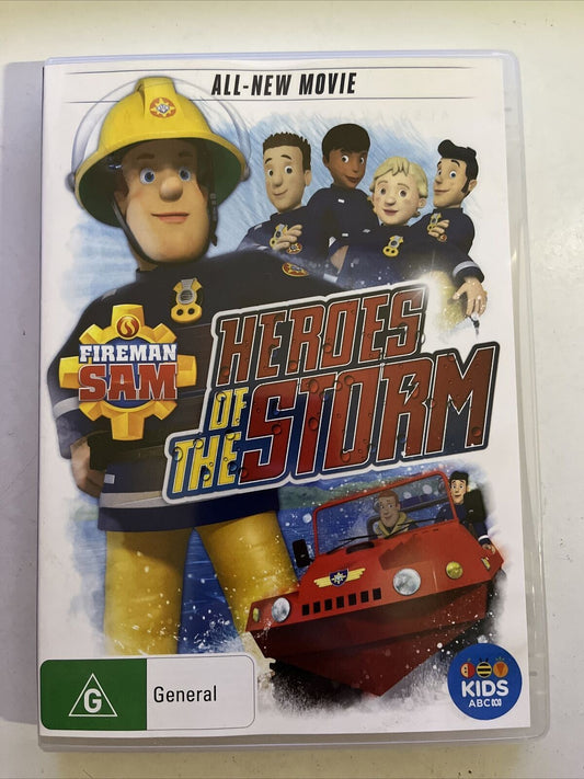 Fireman Sam - Heroes Of The Storm (DVD, 2014) Animated Movie. Region 4