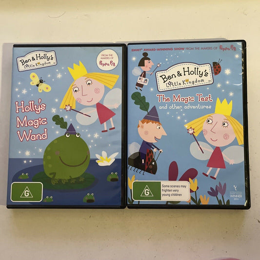 Ben And Holly's Little Kingdom - Holly's Magic Wand + The Magic Test (DVD, 2014)